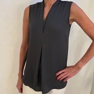 Cabi, Women's Gray Silk Like Tank, Size XS